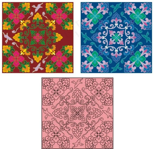 窗花矢量素材cdr矢量模版下载