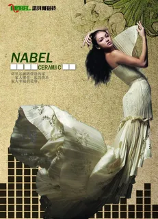 诺贝尔瓷砖形象画