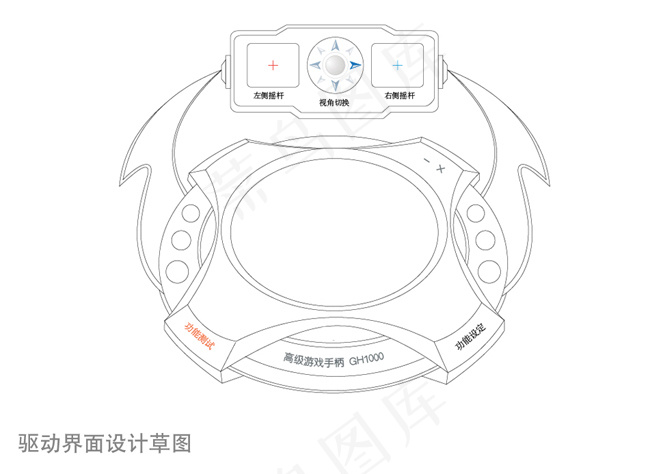 游戏风格驱动软件界面设计