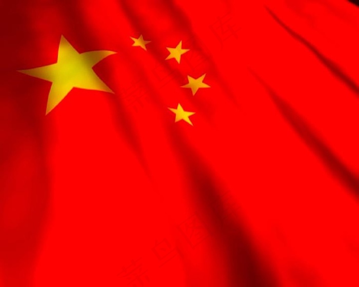 飘动的国旗视频素材