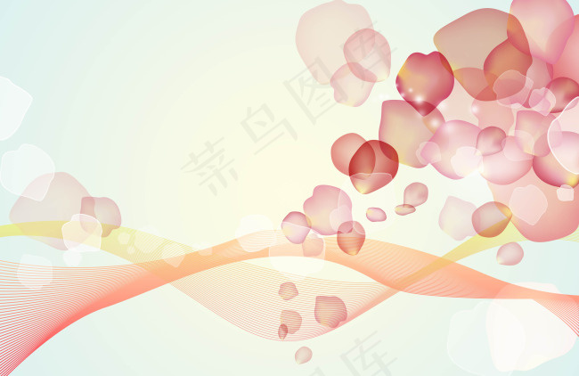 精美花瓣PSD分层图分享(5200X3380(DPI:300))psd模版下载