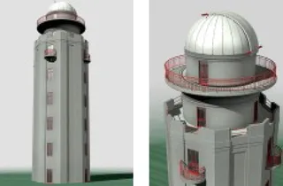 雷达3d模型免费素材下载雷达3d模...