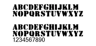 Wartorn 英文字体下载