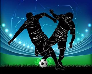 足球背景图片