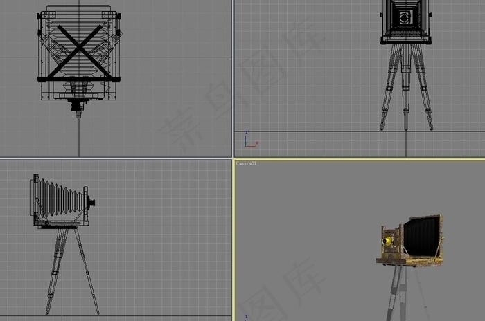 老相机模型图片
