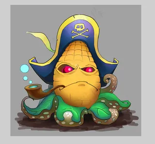 海盗玉米章鱼