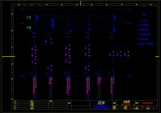 电气设计CAD机械图纸