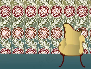 矢量个性潮流花纹家居设计