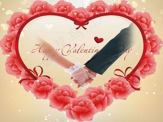 婚礼背景  鲜花背景 心形背景