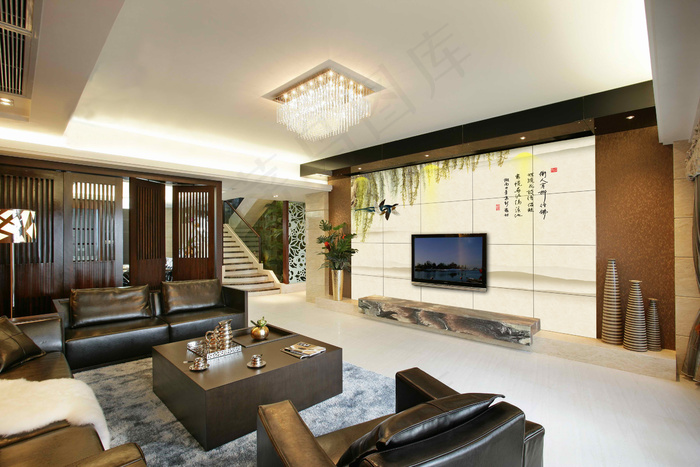 客厅素材图片 室内装修设计