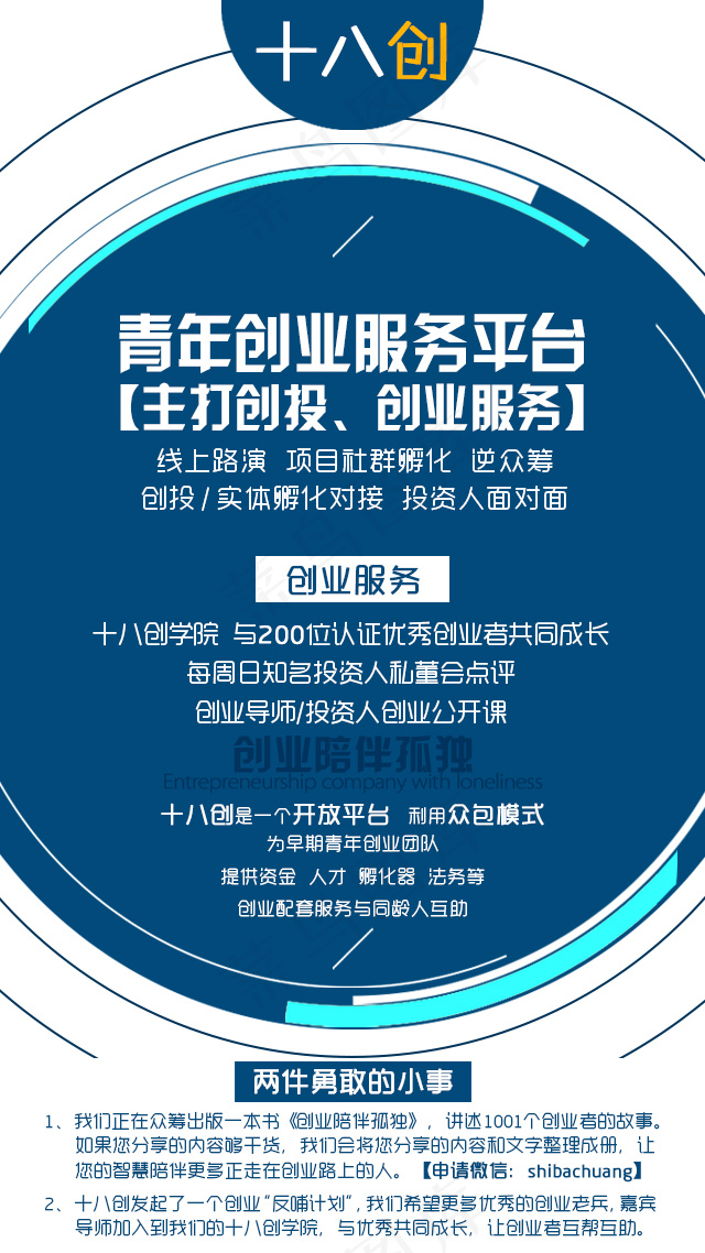 十八创海报psd模版下载