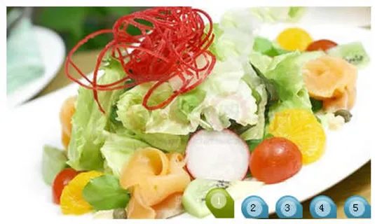 jQuery小屏五图焦点图代码