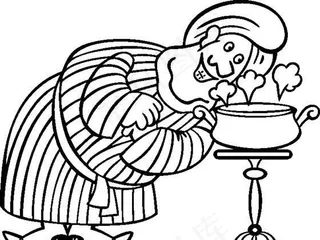 行业人物 俄国矢量人物素材 ai格...