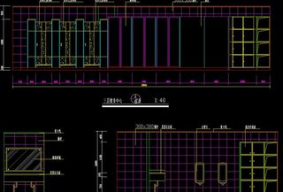 火锅厅 三层健身中心立面