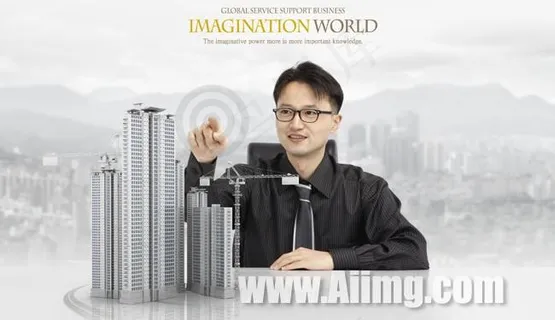 男士与地产设计PSD素材