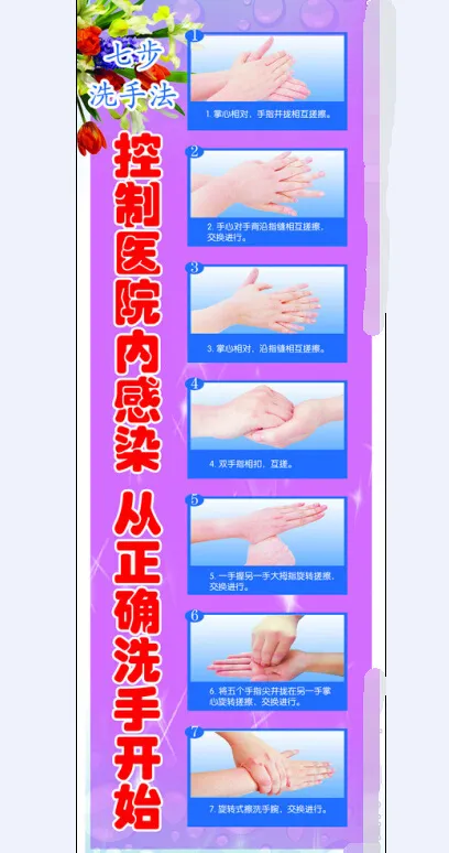 医院洗手模板