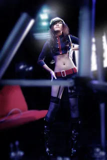 性感制服装美女写真样片