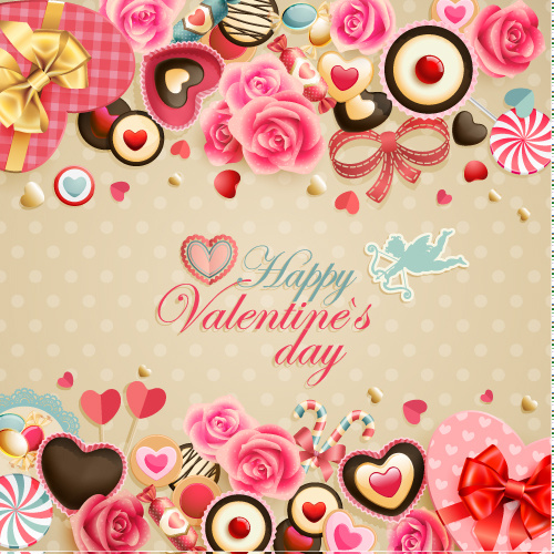 情人节心型标签