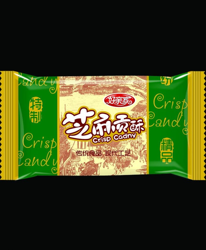 芝麻酥包装图片