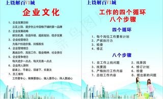 企业文化展板图片