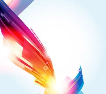 璀璨动感背景矢量素材二