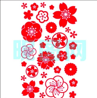 印章图案 雕刻图案 小花图案图片