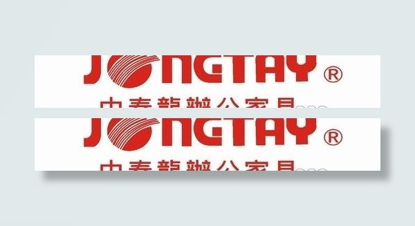 矢量中国龙办公家具标志cdr矢量模版下载