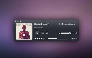 网页音乐播放器UI素材