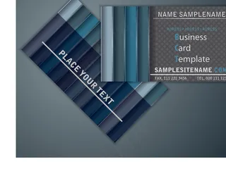 创意商务名片矢量素材