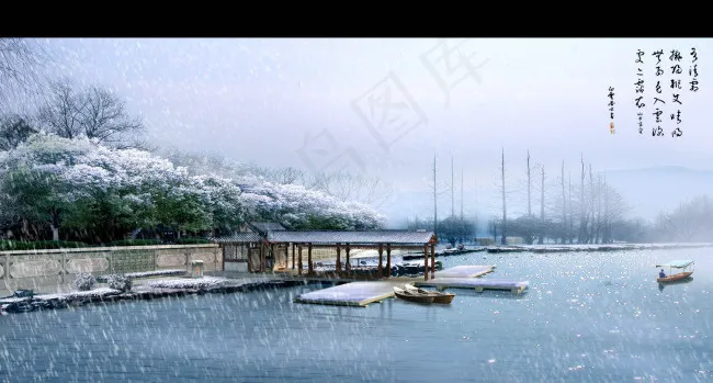 冬天雪景