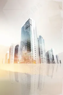 大气城市建筑背景 大气城市建筑背景