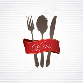 矢量西餐菜单背景设计