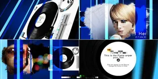 音乐唱片主题遮罩展示AE模板