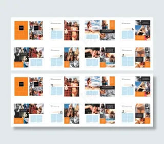 企业画册模板设计