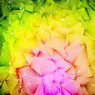 炫彩微立体时尚立体梦幻背景设计