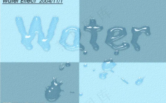 水的艺术图片