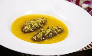 金米炖辽参图片