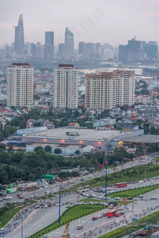 胡志明市高楼大厦
