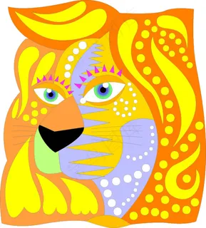 创意艺术图腾十二星座矢量素材