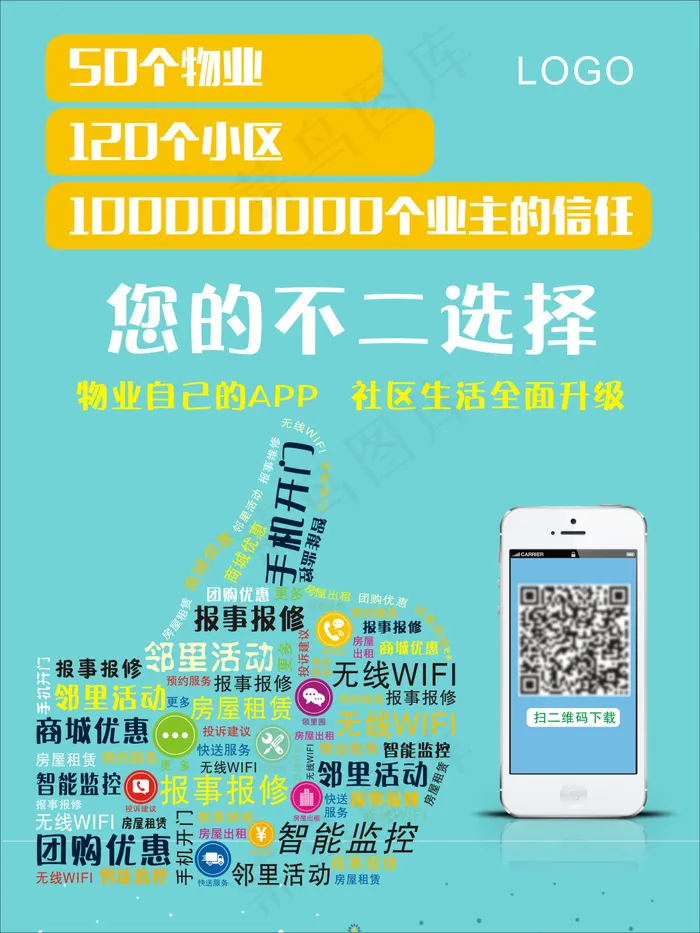 宣传海报cdr矢量模版下载