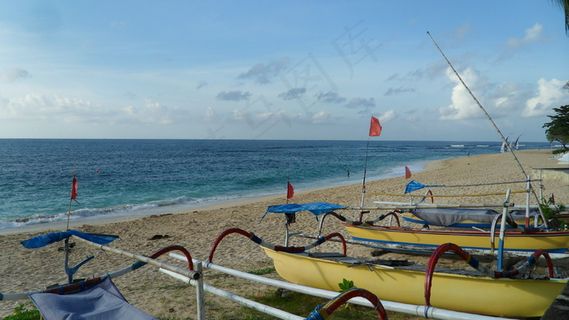 巴厘岛海滩图片
