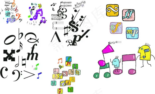 音乐符号cdr