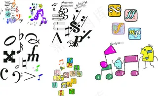 音乐符号cdr