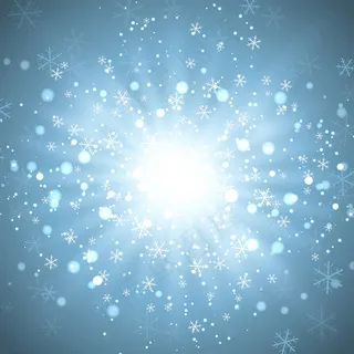 圣诞节背景与爆炸雪花