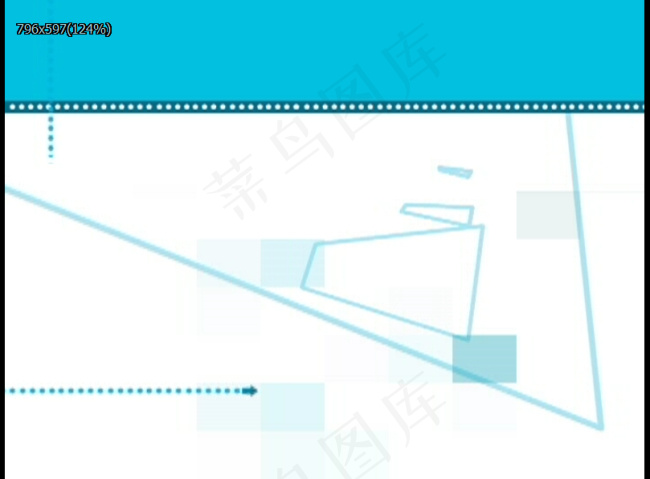 蓝色卡通背景视频素材