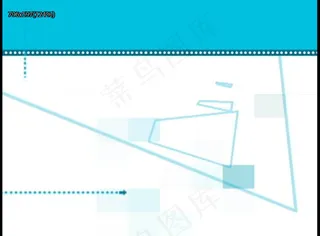 蓝色卡通背景视频素材