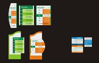 楼层指示牌与楼层分布图片