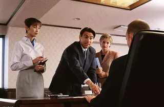 办公室人物图片