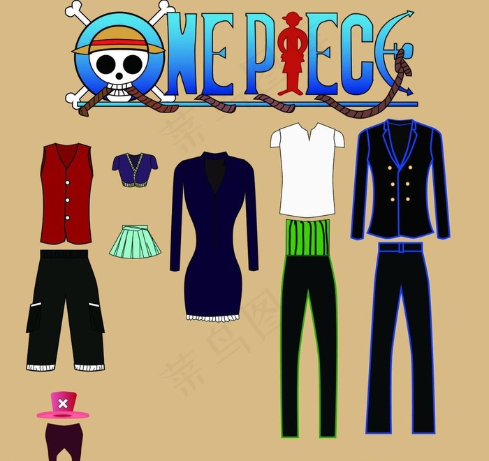 海贼王款式图图片