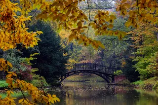 小桥流水风景摄影